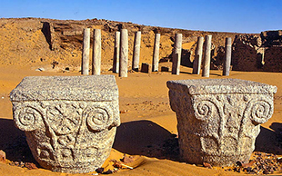 Kirche der Granitsäulen, Old Dongola, Sudan