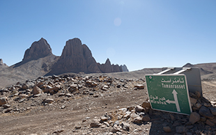 Piste durch den Hoggar nach Tamanrasset, Algerien
